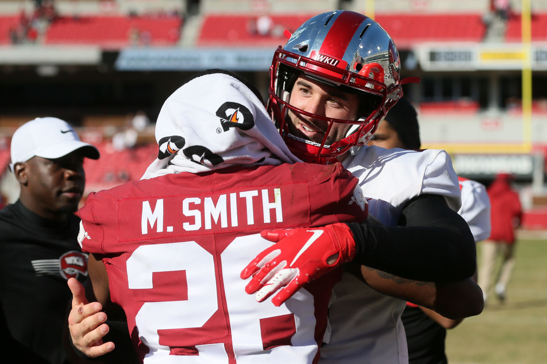 NCAA Football: Western Kentucky at Arkansas